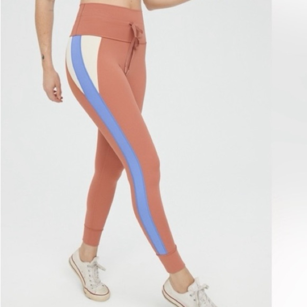 NWT Offline by Aerie Goals Colorblock Hiker 7/8 Leggings L